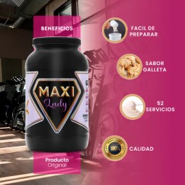 Maxi Lady Proteína  Colágeno Hidrolizado 2 Kg 52 Servicios                                                                                            