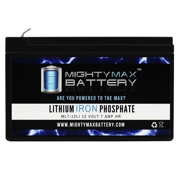 Mighty Max Battery 12V 7AH Lithium Replacement Battery for HKbil 6FM7.0 Brand Product
