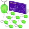 RaySoar 10 Pack Ultra Bright Mini LED Keychain Flashlight, Small