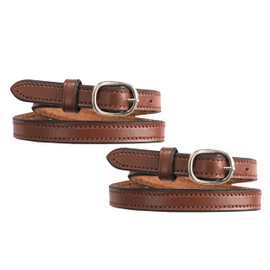 Exion Leather English Spur Straps (Adults) - Oak Brown