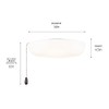 KICHLER 14 Inch Universal LED Fan Light Kit White