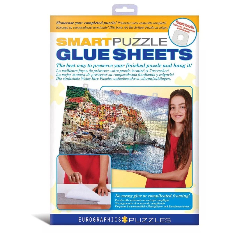 Eurographics Smart Puzzle Glue Sheets - We Ship Worldwide &