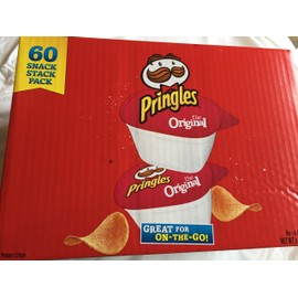 Pringles Original Snack Pack Tubs 60-0.67oz