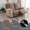 YUEANG 100% Waterproof Recliner Loveseat Cover, 2 Pieces Stretch Recliner