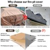 Square Fire Pit Covers - 30 Inch Heavy Duty 900D