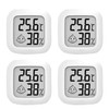 OPPERD Mini Thermo-Hygrometer Thermometer, Digital Room Thermometer, Indoor Thermo-Hygrometer, Bedroom,