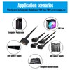 GINTOOYUN 2 Pack SATA to 3 Pin/4 Pin Case Expansion