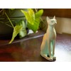 Discoveries Egyptian Imports Patina Bastet Cat Statue - Made in
