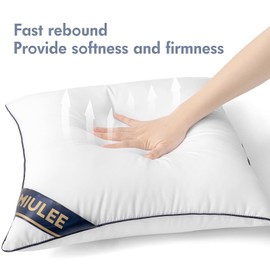 MIULEE 18x18 Pillow Inserts Set of 4 Throw Pillows Premium Down Alternative Pillow Inserts Square Decorative Pillow Stuffer for Sofa, Couch (18x18 inch, Set of 4)