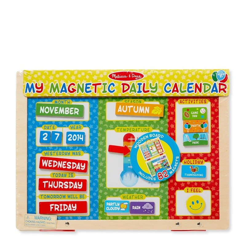 Melissa & Doug My First Daily Magnetic Calendar