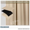 PONY DANCE Biscotti Beige Short Curtains - Half Window Privacy