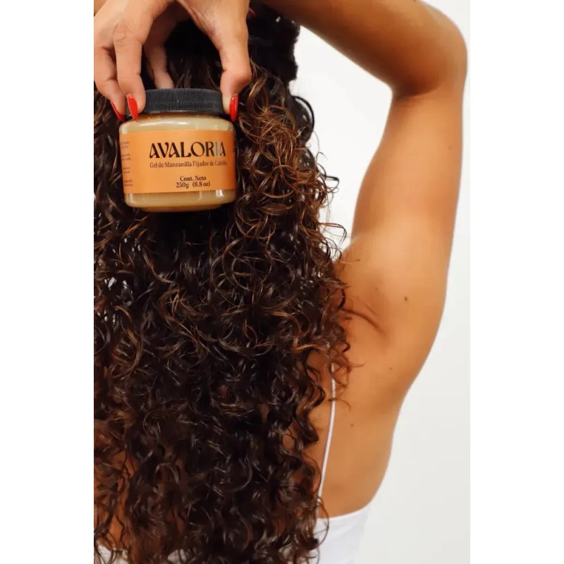 Gel Natural De Manzanilla Fijador De Cabello 250 G