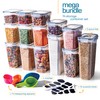 14 PCS Airtight Food Storage Containers with Lids set, BPA