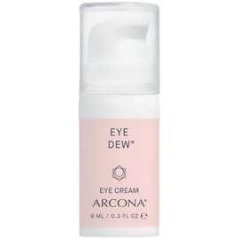 ARCONA Eye Dew - Shea Butter, Hyaluronic Acid + Liquid Crystals Fill In Lines + Wrinkles, Hydrates, Protects .3 oz. Made In The USA