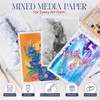 Thick Handmade A5 Size Watercolor Paper with Deckle Edge -