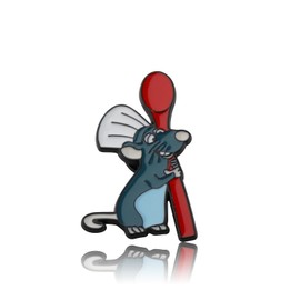 BLEOUK Rat Brooch Pin Jewelry Mouse Gift Rat Lover Present Cartoon Movie Fans Gift