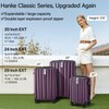 Hanke 20 Inch Expandable Carry on Luggage 22x14x9 Airline Approved