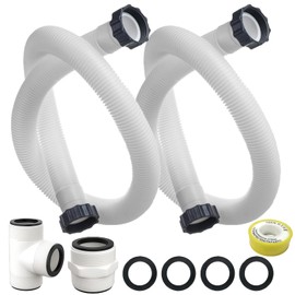 1.5" Pool Filter Pump Hose & Pool Hose Adapter Connector for Intex Pump Sand Filters & Saltwater Systems 29060E 59" Long Pool Hose Fit for Coleman Above Ground Swimming Pools Sand Filter Pumps Parts
