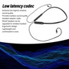 Bluetooth Earphone Wireless Upgrade Cable with Mic and Controller for