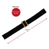 Adults Thick Black Belt for Fancy Dress Costumes - Leather