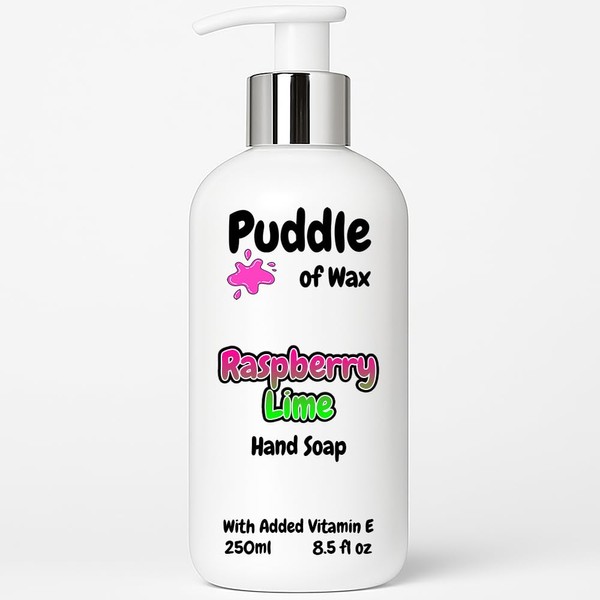 Raspberry Lime Liquid Hand Soap - 250ml - With Vitamin