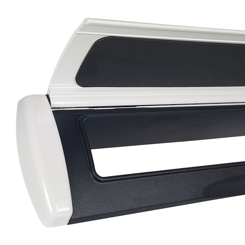 12" Letterplate Door Letterbox UPVC Wood Omega Premium Sprung Heavy