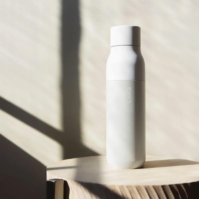 LARQ PureVis Insulated Self Cleaning Bottle 500mL, Granite White