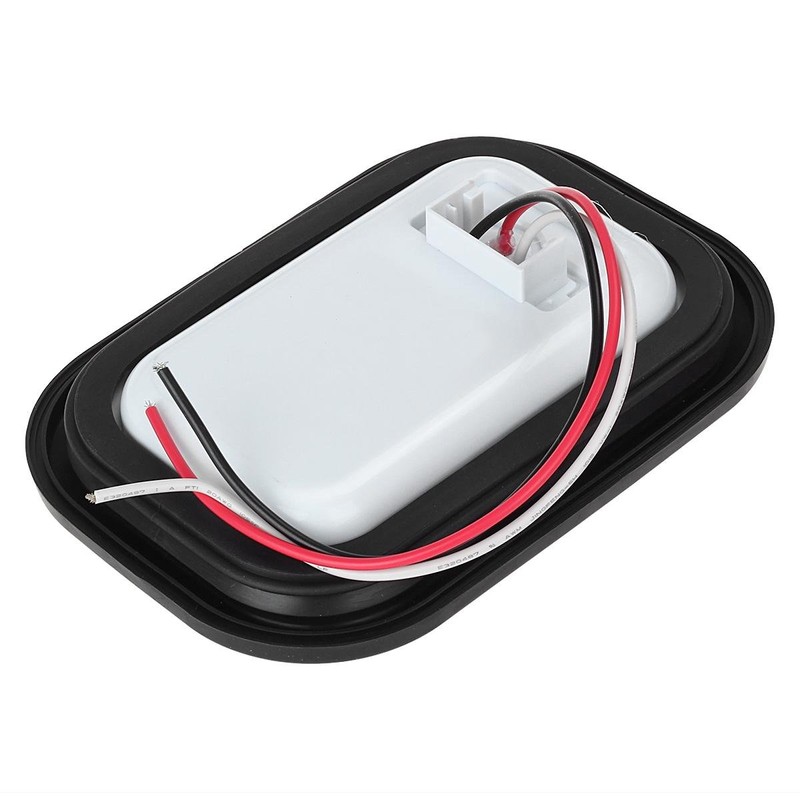 Partsam 6Pcs 5x3 Rectangle Stop/Turn/Tail & Backup/Reverse Truck Trailer Hitch