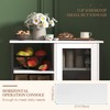 LVSOMT Mini Coffee Bar Cabinet with Storage, 27.5'' Small Kitchen