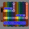 Proweber Multiplication Chart Pop Fidget Toy with Stress-Relieving Poppers Math