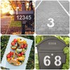 2 Inch Plastic Number Stencils - Reusable Digital Templates for