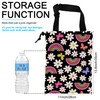 Car Trash Bag Daisy Rainbow Butterfly Car Garbage Bag Hanging