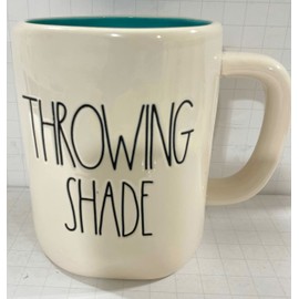 Rae Dunn THROWING SHADE Mug - Ceramic 16 oz