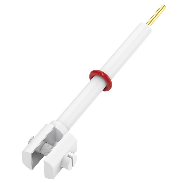 Labasics PTFE Platinum Electrode Holder, Electrolyte Cell Electrode Clamp Fixed