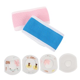 SUPVOX Adjustable Breathable Belly Band for Newborns Umbilical Hernia Support Belt for Infants Soft Cotton Material for Baby Protection and Comfort Random Color