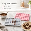 2 Pack 35-Cavity Silicone Molds, Realistic 3D Mini Molar Tooth