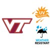 Virginia Tech Primary Logo Premium 4" Die Cut Vinyl Sticker