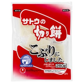 Suto Foods Sugar Sliced Mochi, 9.9 oz (280 g) x 2 Packs (Easy to Cook)