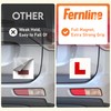 Fernline Magnetic L Plates – Pack of 2 Learner Driver