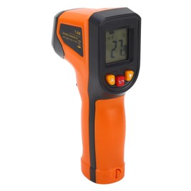 LCD HD Temperature Gun High Accuracy Infrared Thermometer Gun for Cooking Refrigeration Steel