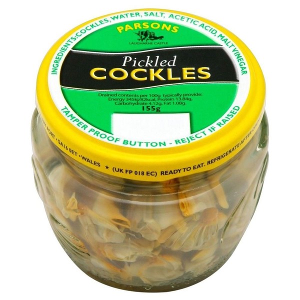 Parsons Welsh Pickled Cockles (155g) - Pack of 2