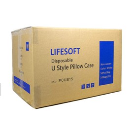 LIFESOFT Disposable Fitted Face Cradle Covers Massage Table Covers Case of 500