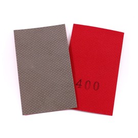 YDROWN Diamond Sand Paper electroplated Sheet for Sanding Stone Glass Ceramic Grinding Polishing Tools (400 Grit)