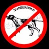 No BIRD DOGS Waterproof VINYL Hard Hat Sticker For Construction