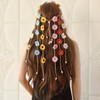 Pack of 2 Sunflower Hair Accessories, Colourful Sunflower Headband, Adjustable