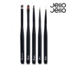 JelloJello flexible 5-piece set high-quality self-gel nail brush / 젤로젤로