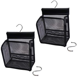 ALYER Mini Storage Basket, Serial Type Mesh Shower Caddy (2)