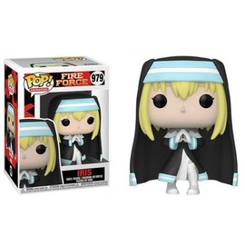 POP Fire Force - Iris Funko Pop! Vinyl Figure (Bundled with Compatible Pop Box Protector Case), Multicolor, 3.75 inches