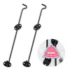 DOITOOL Pack of 2 Privacy Screen Hook and Eye Latch