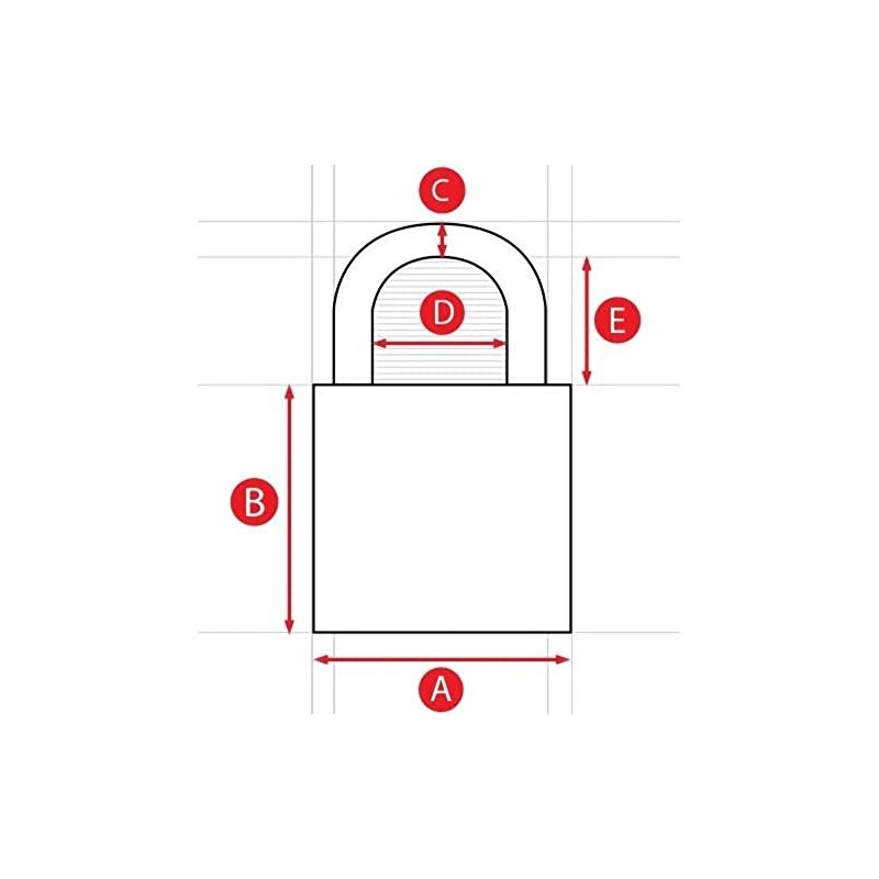 GENUINE TRI-CIRCLE SOLID BRASS 20MM PAD LOCK NO. 261